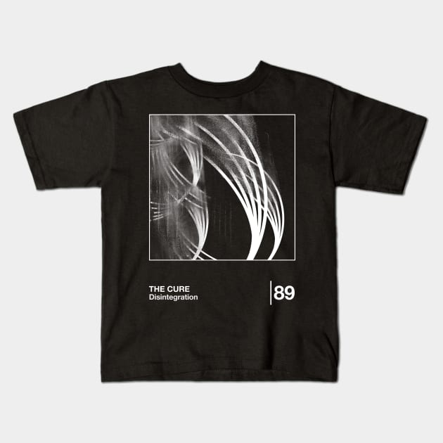 Disintegration / Minimalist Style Graphic Design Kids T-Shirt by saudade
